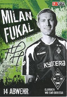 Milan Fukal  Mönchengladbach  Fußball  Autogrammkarte original signiert 