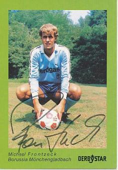 Michael Frontzeck  Mönchengladbach  Fußball  Autogrammkarte original signiert 