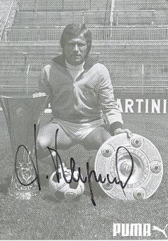 Jupp Heynckes  Mönchengladbach  Fußball  Autogrammkarte original signiert 