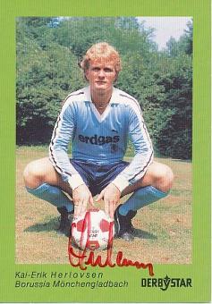 Kai Eric Herlovsen  Mönchengladbach  Fußball  Autogrammkarte original signiert 