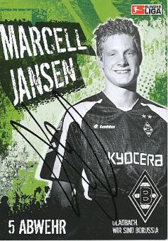 Marcell Jansen   Mönchengladbach  Fußball  Autogrammkarte original signiert 