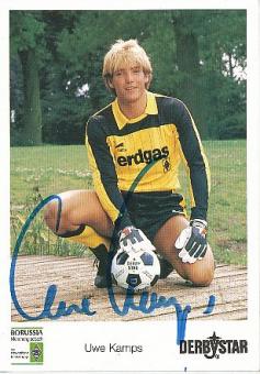 Uwe Kamps   Mönchengladbach  Fußball  Autogrammkarte original signiert 