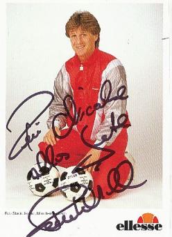 Frank Mill  Borussia Mönchengladbach  Fußball  Autogrammkarte original signiert 