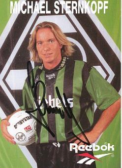 Michael Sternkopf  Borussia Mönchengladbach  Fußball  Autogrammkarte original signiert 