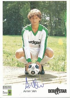 Armin Veh  Borussia Mönchengladbach  Fußball  Autogrammkarte original signiert 