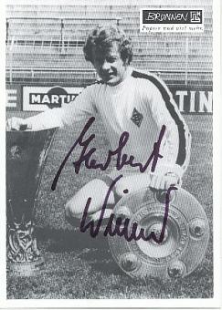 Herbert Wimmer    Borussia Mönchengladbach  Fußball  Autogrammkarte original signiert 
