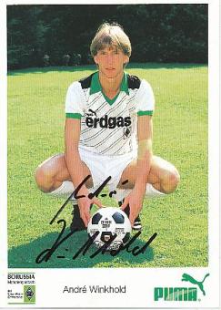 Andre Winkhold   Borussia Mönchengladbach  Fußball  Autogrammkarte original signiert 