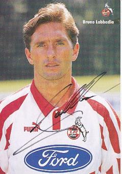 Bruno Labbadia   1994/95  FC Köln  Fußball Autogrammkarte  original signiert 