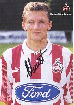 Dorinel Munteanu  1995/96   FC Köln  Fußball Autogrammkarte  original signiert 