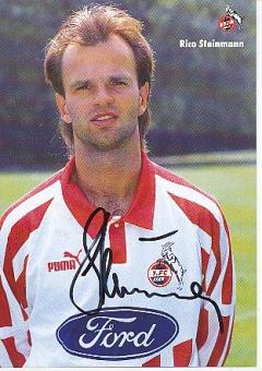 Rico Steinmann  1994/95   FC Köln  Fußball Autogrammkarte  original signiert 