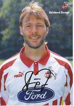 Reinhard Stumpf   1994/95   FC Köln  Fußball Autogrammkarte  original signiert 