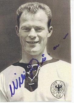 Willi Giesemann   DFB   Fußball Autogramm Foto original signiert 
