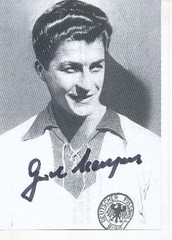 Gerd Harpers † 2016   DFB  Fußball Autogrammkarte original signiert 