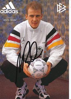 Mario Basler  DFB  EM 1996  Fußball Autogrammkarte original signiert 