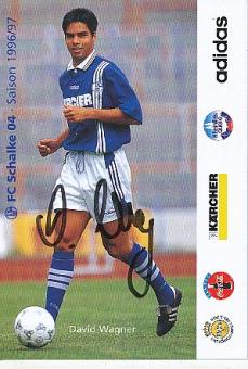 David Wagner   1996/97   FC Schalke 04  Fußball Autogrammkarte original signiert 