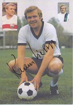 Klaus Dieter Sieloff † 2011  Fußball Autogrammkarte original signiert 