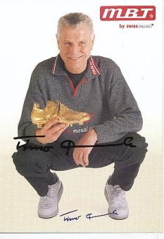 Timo Konietzka † 2012  Fußball Autogrammkarte original signiert 