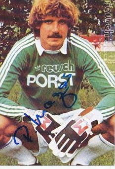 Reinhard Mager   Reusch  Fußball Autogrammkarte  original signiert 
