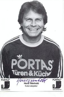Horst Trimhold † 2021   Portas  Fußball Autogrammkarte  original signiert 