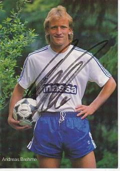 Andreas Brehme  Fußball Autogrammkarte  original signiert 