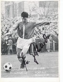 Waldemar Gerhardt  Fußball Autogrammkarte  original signiert 