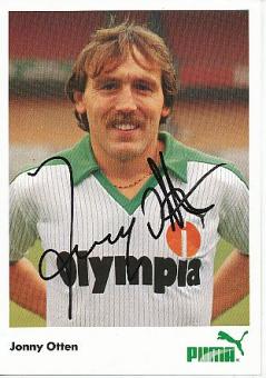 Jonny Otten   SV Werder Bremen Fußball Autogrammkarte original signiert 