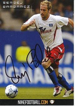 Sergej Barbarez  Hamburger SV  Fußball  Autogrammkarte original signiert 