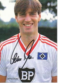 Jens Duve  Hamburger SV  Fußball  Autogrammkarte original signiert 