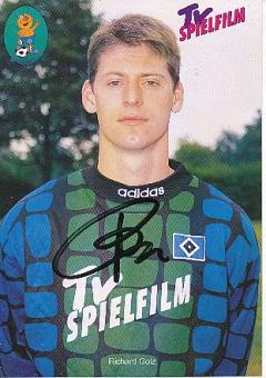 Richard Golz  Hamburger SV  Fußball  Autogrammkarte original signiert 