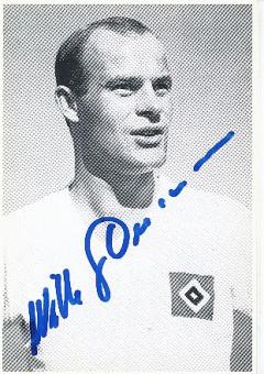 Willi Giesemann  Hamburger SV  Fußball  Autogrammkarte original signiert 