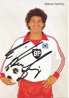 William Hartwig  Hamburger SV  Fußball  Autogrammkarte original signiert 