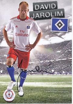 David Jarolim  Hamburger SV  Fußball  Autogrammkarte original signiert 