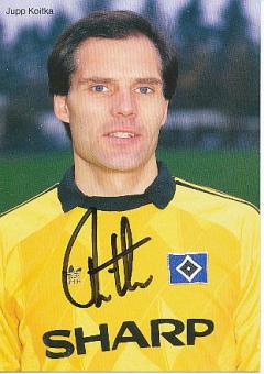Jupp Koitka   Hamburger SV  Fußball Autogrammkarte original signiert 