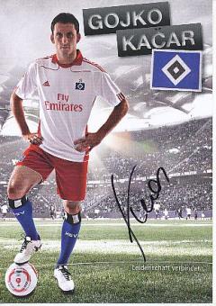 Gojko Kacar   Hamburger SV  Fußball Autogrammkarte original signiert 