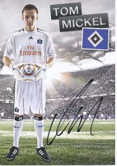 Tom Mickel    Hamburger SV  Fußball Autogrammkarte original signiert 