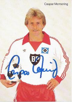 Casper Memering   Hamburger SV  Fußball Autogrammkarte original signiert 