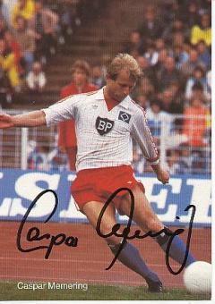 Casper Memering   Hamburger SV  Fußball Autogrammkarte original signiert 