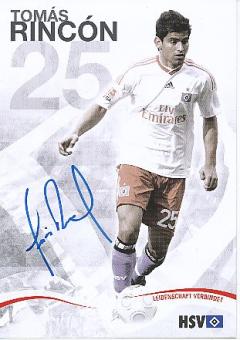 Tomas Rincon   Hamburger SV  Fußball Autogrammkarte original signiert 