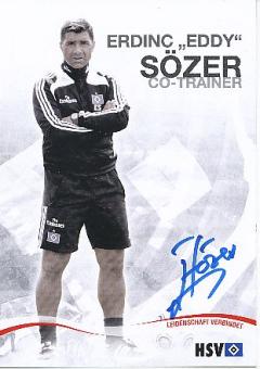 Erdinc "Eddy" Sözer   Hamburger SV  Fußball Autogrammkarte original signiert 