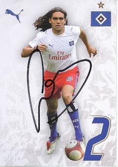 Juan Pablo Sorin    Hamburger SV  Fußball Autogrammkarte original signiert 