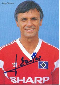 Josip Skoblar   Hamburger SV  Fußball Autogrammkarte original signiert 