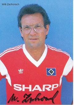 Willi Zschorsch  Hamburger SV  Fußball Autogrammkarte original signiert 