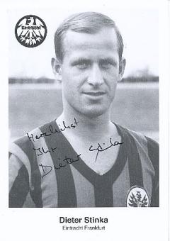 Dieter Stinka   Eintracht Frankfurt  Fußball Autogrammkarte original signiert 
