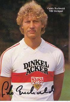 Guido Buchwald   1984/85  VFB Stuttgart  Fußball Autogrammkarte original signiert 