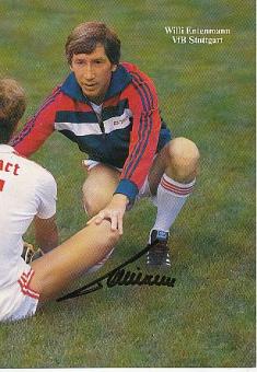 Willi Entenmann † 2012   VFB Stuttgart  Fußball Autogrammkarte original signiert 