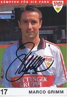 Marco Grimm  1997/98  VFB Stuttgart  Fußball Autogrammkarte original signiert 