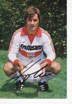 Dragan Holcer † 2015  VFB Stuttgart  Fußball Autogrammkarte original signiert 