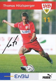 Thomas Hitzlsperger  VFB Stuttgart  Fußball Autogrammkarte original signiert 