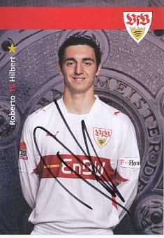 Roberto Hilbert  VFB Stuttgart  Fußball Autogrammkarte original signiert 