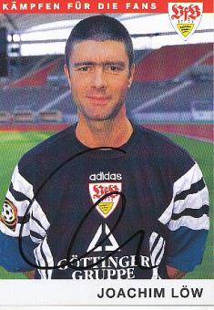Joachim Löw 1997/1998   VFB Stuttgart  Fußball Autogrammkarte original signiert 